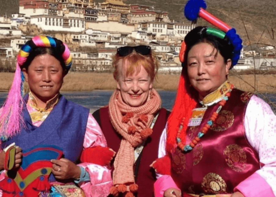 Susie Vickery in Tibet